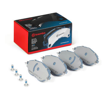 Sada brzdových destiček, kotoučová brzda BREMBO P 85 166E