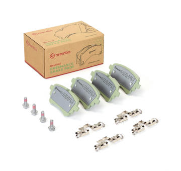 Sada brzdových destiček, kotoučová brzda BREMBO P 85 186G