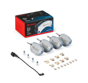Sada brzdových destiček, kotoučová brzda BREMBO P 85 195E