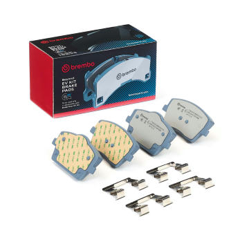 Sada brzdových platničiek kotúčovej brzdy BREMBO P 86 031E