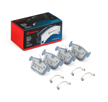 Sada brzdových destiček, kotoučová brzda BREMBO P 86 035E