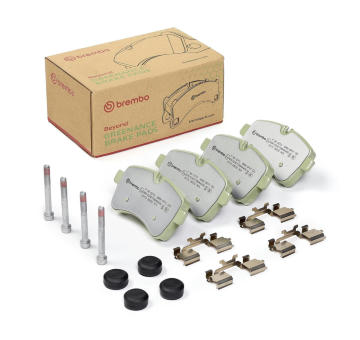 Sada brzdových destiček, kotoučová brzda BREMBO P A6 027G