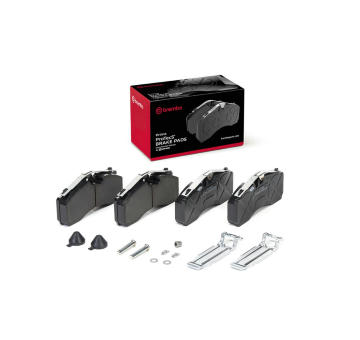 Sada brzdových destiček, kotoučová brzda BREMBO P A6 128S