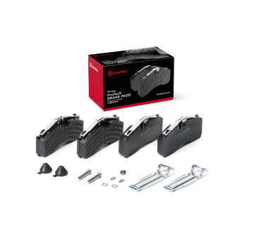 Sada brzdových destiček, kotoučová brzda BREMBO P A6 528S