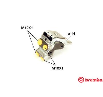 Regulátor brzdné síly BREMBO R 68 008