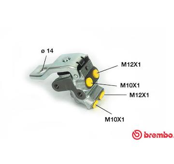 Regulátor brzdné síly BREMBO R 85 004