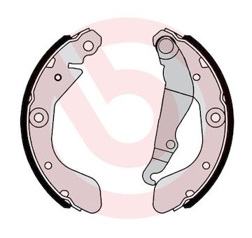 Sada brzdových čelistí BREMBO S 10 519