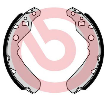 Sada brzdových čelistí BREMBO S 16 517