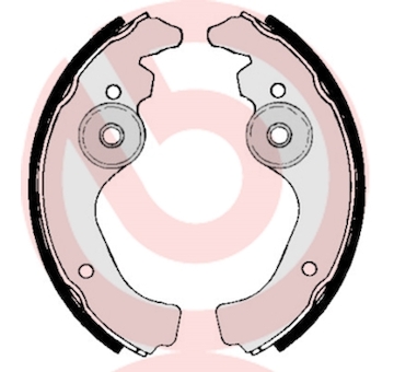 Sada brzdových čelistí BREMBO S 23 502