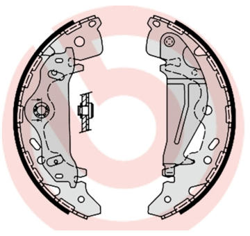 Sada brzdových čelistí BREMBO S 30 521