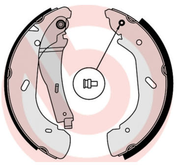 Sada brzdových čelistí BREMBO S 56 513