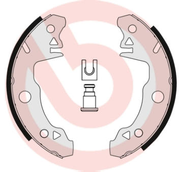 Sada brzdových čelistí BREMBO S 68 527