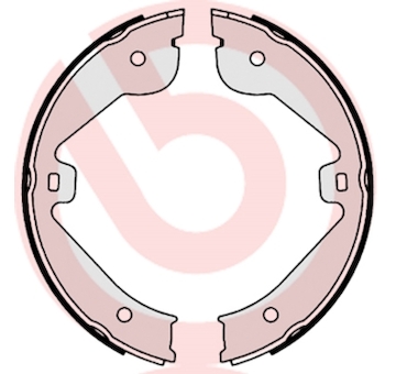 Sada brzdových čelistí, parkovací brzda BREMBO S 85 536
