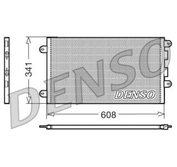 Kondenzátor, klimatizace DENSO DCN01012