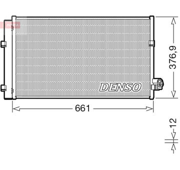 Kondenzátor, klimatizace DENSO DCN05106