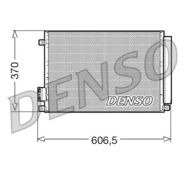 Kondenzátor, klimatizace DENSO DCN09045