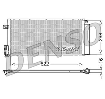 Kondenzátor, klimatizace DENSO DCN09110