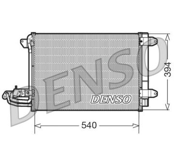 Kondenzátor, klimatizace DENSO DCN32001