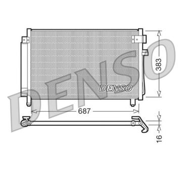 Kondenzátor, klimatizace DENSO DCN36002