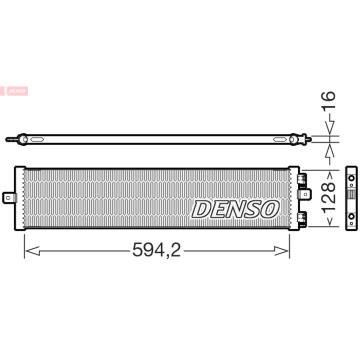 Kondenzátor klimatizácie DENSO DCN41028