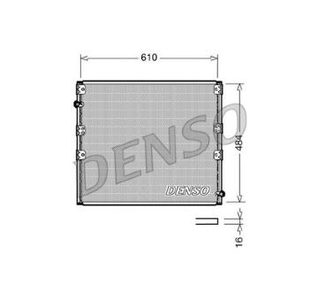 Kondenzátor, klimatizace DENSO DCN50020