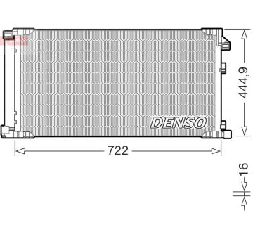 Kondenzátor, klimatizace DENSO DCN51019