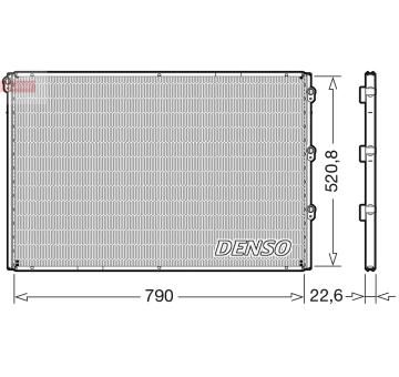 Kondenzátor, klimatizace DENSO DCN99079