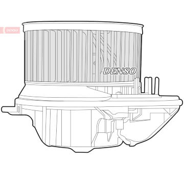 vnitřní ventilátor DENSO DEA07009