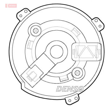 vnitřní ventilátor DENSO DEA09021