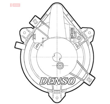 vnitřní ventilátor DENSO DEA09044