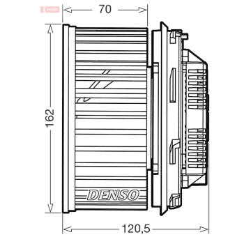 vnitřní ventilátor DENSO DEA10056