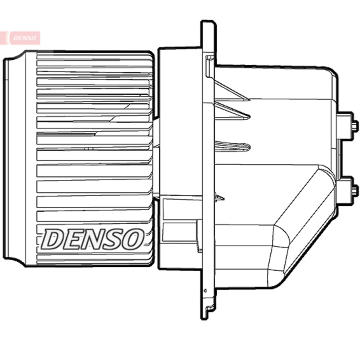 vnitřní ventilátor DENSO DEA13004