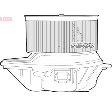 vnitřní ventilátor DENSO DEA23007