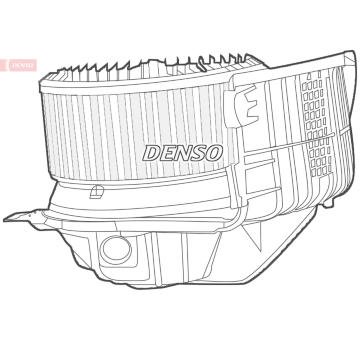 vnitřní ventilátor DENSO DEA23012