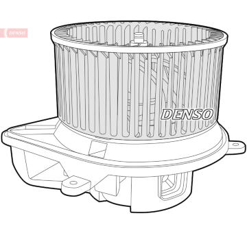 vnitřní ventilátor DENSO DEA23017