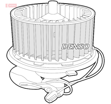 vnitřní ventilátor DENSO DEA26001