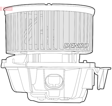 vnitřní ventilátor DENSO DEA46001