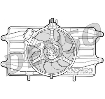 Větrák, chlazení motoru DENSO DER09020