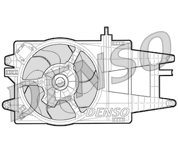 Větrák, chlazení motoru DENSO DER09032