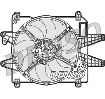 Ventilátor chladenia motora DENSO DER09089