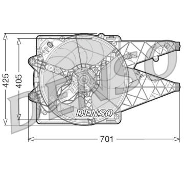 Větrák, chlazení motoru DENSO DER09101