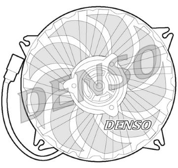 Větrák, chlazení motoru DENSO DER21016