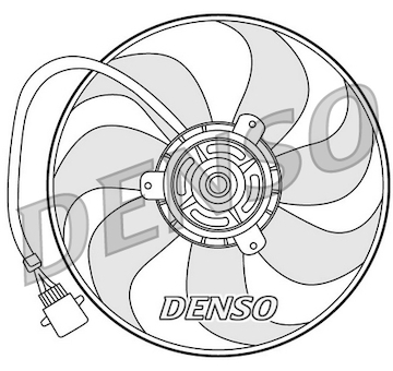 Větrák, chlazení motoru DENSO DER32006