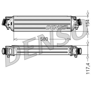 Chladič turba DENSO DIT01002