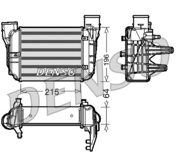 chladič turba DENSO DIT02002