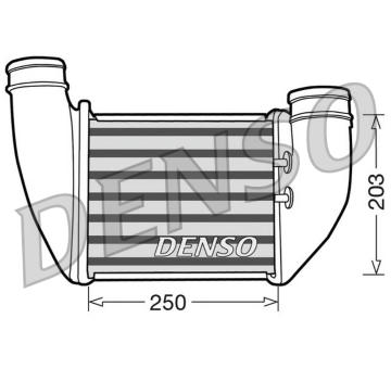 chladič turba DENSO DIT02011