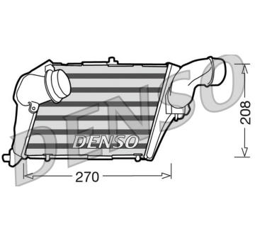 chladič turba DENSO DIT02012