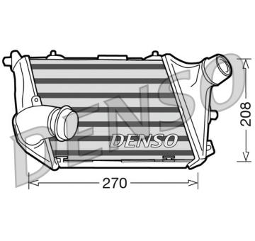 chladič turba DENSO DIT02015