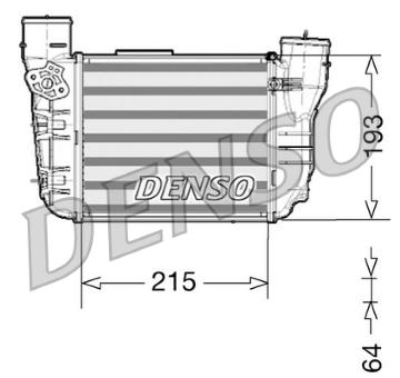 chladič turba DENSO DIT02020