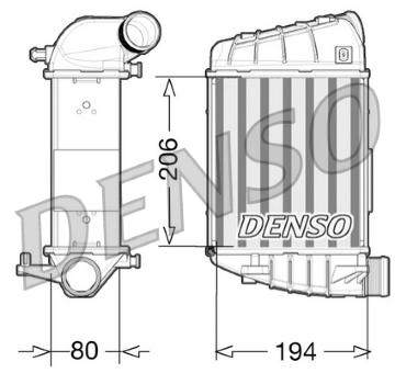 chladič turba DENSO DIT02028